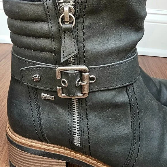 Spring Step Relife Smokies R-TEX Water-Resistant Black Boots – Size 41 - Picture 9 of 9